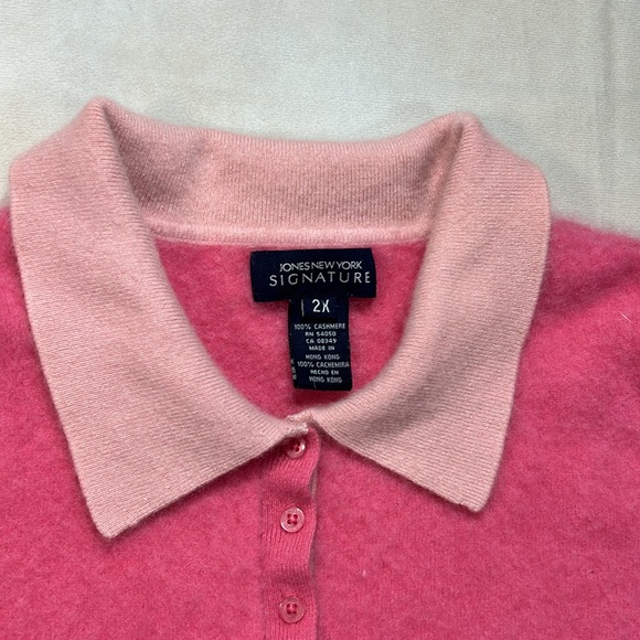 Jones New York cashmere top - Picture 3 of 8